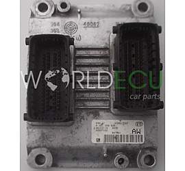 MOTORSTEUERGERÄT ECU STEUERGERAT OPEL CORSA D 1.0 Z10XEP 55557932 AW, 55 557 932 AW, BOSCH 0261208939, 0 261 208 939, 55557935, 1232090, 12 32 090