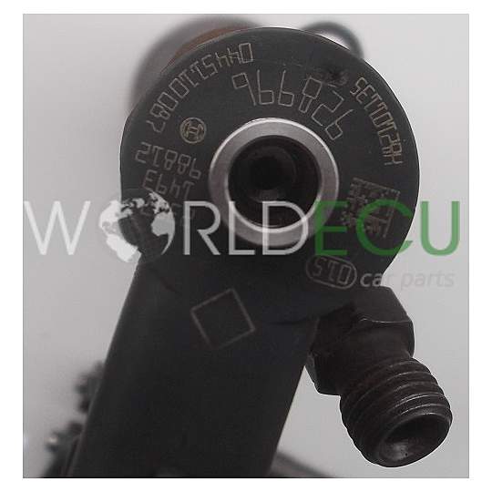 FUEL INJECTOR DIESEL COMMON RAIL OPEL RENAULT NISSAN 2.5 DTI DCI BOSCH 0445110087, 966826, 0986435079  - USED