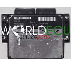 CALCULATEUR MOTEUR RENAULT CLIO 1.9 D LUCAS R04010031F, HOM 7 700 105 955, 7700105955, 7700114875