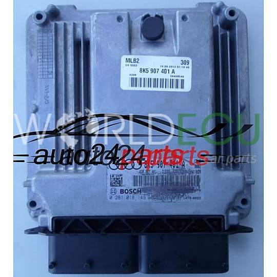 ECU Engine control unit AUDI A4 A5 3.0 TDI BOSCH 0 281 018 149