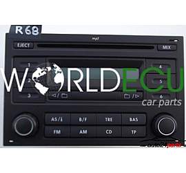 RADIO CD MP3 RCD200 VOLKSWAGEN POLO 6Q0 035 152 A / 6Q0035152A / 815 7 644 236 360 / 8157644236360 / 7644236360