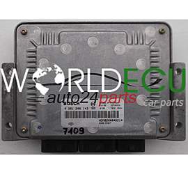 ECU CENTRALITA DE MOTOR RENAULT LAGUNA 3.0 V6 BOSCH 0 261 206 143, 0261206143, HOM8200046214, 26FM0856, 8200135967 - 7109  (1)