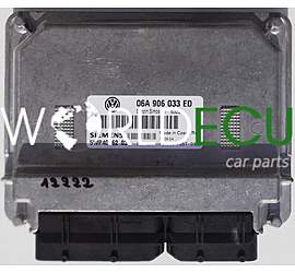 CENTRALINA MOTORE VW VOLKSWAGEN TOURAN 1.6, SIMENS 5WP40262 03, 5WP4026203, 06A 906 033 ED, 06A906033ED - 12222 (1)