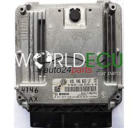CENTRALINA MOTORE VOLKSWAGEN GOLF 2.0 TDI BOSCH 0 281 015 420, 0281015420, 03L 906 022 LF, 03L906022LF, 03L 906 022 G, 03L906022G, EDC17CP14