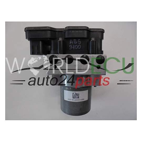 POMPE HYDRAULIQUE ET CALCULATEUR d'ABS AUDI 0265244025 4M0614517T 4M0907379P 0265956312