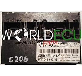 Centralina de comando do sistema confort  VOLKSWAGEN HELLA 5DK00858318, 5DK008583-18, 5DK 008 583-18, 1K0959433AK, 1K0 959 433 AK