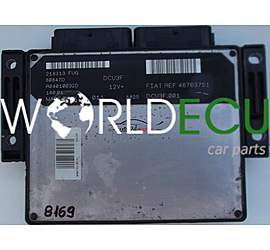 CENTRALINA MOTORE FIAT PUNTO II 1.9, R04010032D, REF 46763751, 80847D