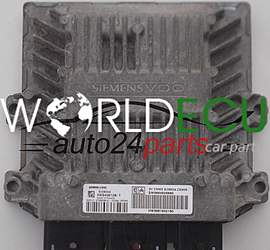 CENTRALINA MOTORE CITROEN PEUGEOT 2.0 HDI SIEMENS VDO 5WS40612B-T, 5WS40612BT, SW 9664626680, HW 9661642180, SID803A