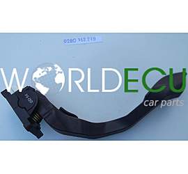 PEDALE ACCELERATORE POTENZIOMETRO PEUGEOT 1007 BOSCH 0 280 752 279, 0280752279, 9647135280