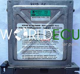 CENTRALINA MOTORE FIAT TIPO TEMPRA LANCIA DELTA PRISMA 1.6 WEBER IAW02P, IAW 02P, WH2P.04/4L_83