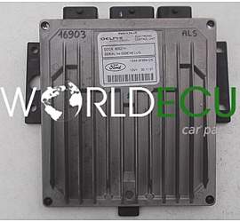 MOTORSTEUERGERÄT ECU STEUERGERÄT  FORD FOCUS 1.8 TDCI DELPHI 1S4A-9F954-CK, 1S4A9F954CK