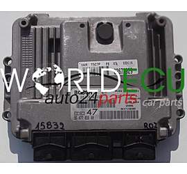 CENTRALINA MOTORE PEUGEOT 307 1.4 HDI BOSCH 0 281 010 390, 0281010390, 96 477 858 80, 9647785880, 9647158380, 1039S00145, EDC16C3 47