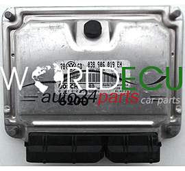 CENTRALINA MOTORE VW VOLKSWAGEN PASSAT 1.9 TDI 038906019EH, BOSCH 0 281 010 558, 0281010558, 28SA4960