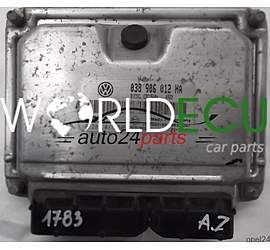 CENTRALINA DO MOTORE SKODA OCTAVIA 1.9 TDI ALH 038906012HA, 038 906 012 HA, BOSCH 0 281 011 309, 0281011309, DIESEL EDC15VM+ 4922, 1039SA02409