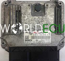 CENTRALINA MOTORE VW VOLKSWAGEN POLO 1.9 TDI 03G906013M, 03G906013, BOSCH 0 281 013 442, 0281013442, DIESEL EDC17U01, 1039S20438