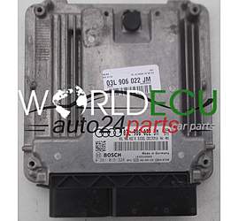 MOTORSTEUERGERÄT ECU STEUERGERÄT  AUDI A4 2.0 TDI BOSCH 0 281 015 328, 0281015328, 03L 906 022 JM, 03L906022JM, 03L906022B, EDC17CP14