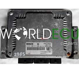 CALCULATEUR MOTEUR RENAULT AVANTIME 3.0 24V BOSCH 0261206612, 0 261 206 612, HOM8200036750, HOM 8200036750, 8200404515, 1039S07993