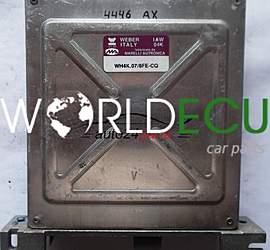ECU CENTRALITA DE MOTOR FIAT TEMPRA LANCIA DEDRA 2.0 WEBER IAW04K, IAW 04K, WH4K.07/8FE-CQ