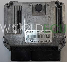 Engine control unit - ECU controllers FIAT CROMA 1.9 JTD BOSCH 0 281 012 148, 0281012148, 55202700