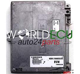 ECU CENTRALITA DE MOTOR RENAULT ESPACE 2.0, SIEMENS S100820102 B, S100820102B, HOM7700855526, 7700855526
