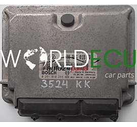 CENTRALINA MOTORE VW VOLKSWAGEN GOLF 1.9 TDI 038906018GQ, 038 906 018 GQ, BOSCH 0281010244, 0 281 010 244 DIESEL KD18 28SA4163