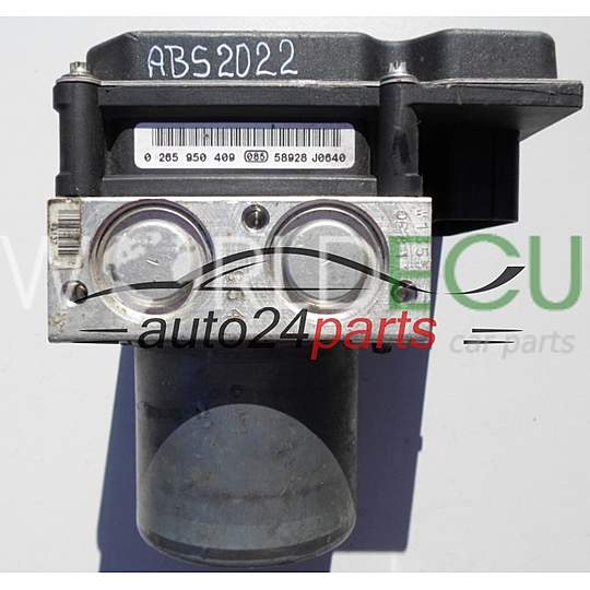 ABS POMPA CENTRALINA BMW E60 BOSCH 0 265 236 006, 0265236006, 3451 6768550-01, 3451676855001, 0 265 950 409, 0265950409