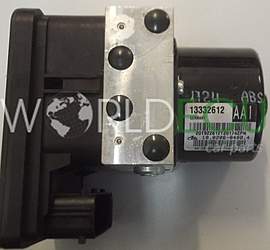 ABS-PUMPE-BLOCK-HYDRAULIKPUMPE-STEUERGERÄT OPEL ASTRA J GM 13332612 AA1, ATE 10.0206-0408.4, 10020604084, 10.0960-4509.3, 10096045093, 28.5600-4003.3, 28560040033