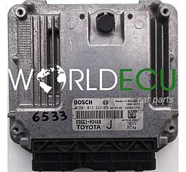 ECU ENGINE CONTROLLER TOYOTA YARIS 1.4 DRD 1ND-TV BOSCH 0 281 012 323, 0281012323, 89661-0D460 J, 896610D460, 1039S11746
