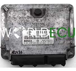 CENTRALINA MOTORE VW VOLKSWAGEN 1.9 TDI, BOSCH 0 281 010 243, 0281010243, 038 906 018 HA, 038906018HA