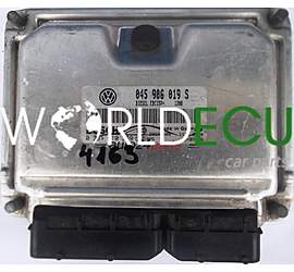 CENTRALINA MOTORE VW VOLKSWAGEN LUPO 1.4 TDI 045906019S, 045 906 019 S BOSCH 0281010259, 0 281 010 259 DIESEL EDC15P+ 1208