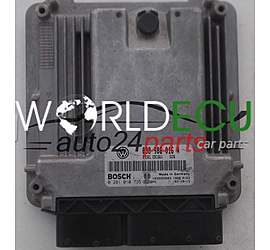 CENTRALINA MOTORE VOLKSWAGEN T5 1.9 TDI BOSCH 0 281 010 735, 0281010735, 038 906 016 A, 038906016A, EDC16U1
