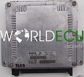 CENTRALINA MOTORE PEUGEOT 406 2.2 HDI BOSCH 0 281 010 597, 0281010597, 96 423 014 80, 9642301480
