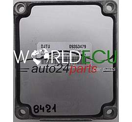 MOTORSTEUERGERÄT ECU STEUERGERAT OPEL ASTRA, CORSA, VECTRA, ZAFIRA 1.6, 09353479 DJTU, 09353479DJTU, HSFI-2.1