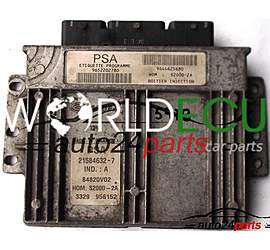 CENTRALINA DO MOTORE PEUGEOT 206 1.4 SAGEM S2000-2A 21584632-7 9655202780 9644625680