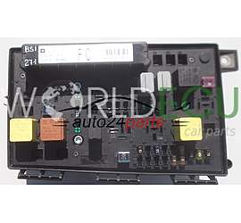 SCATOLA-DEI-FUSIBILI-RELÈ-FUSIBILE-SCATOLA-BSI OPEL ASTRA H ZAFIRA B, 13 191 126 FC 13191126, 5DK008668-07 5DK 008 668-07