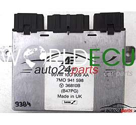  Centralina FORD SCORPIO 2.0, 95VW 10C 909 AA, 95VW10C909AA, 7MO 941 598, 7MO941598, 36810B