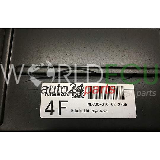 ECU Engine control unit NISSAN MEC30-010, MEC30010, 4F