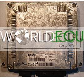 CENTRALINA MOTORE 0281011033 / 9646719280 / EDC15C2 60 / 28FM0000