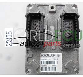 Engine control unit - ECU controllers FIAT STILO 1.6 Magneti Marelli IAW 5NF.T9, IAW5NFT9, 55189590