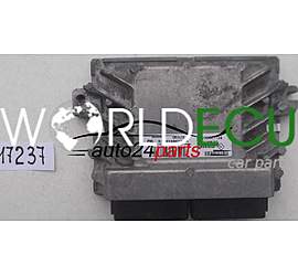CENTRALINA MOTORE DACIA LOGAN SANDERO 1.6 CONTINENTAL S110140023 A, S110140023A, 8200661124, 8200598393