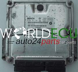 CENTRALINA MOTORE CHRYSLER VOYAGER 2.5 CRD BOSCH 0 281 011 281, 0281011281, P04727770AC, HB5AAO