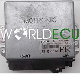 CENTRALINA MOTORE OPEL OMEGA BOSCH 0 261 203 270/271, 0261203270, 90 457 097, 90457097