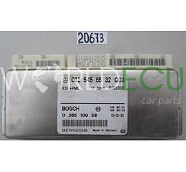 CENTRALINA-ABS MERCEDES W 211, BOSCH 0 265 109 511, 0265109511, 032 545 65 32 Q03, 0325456532Q03
