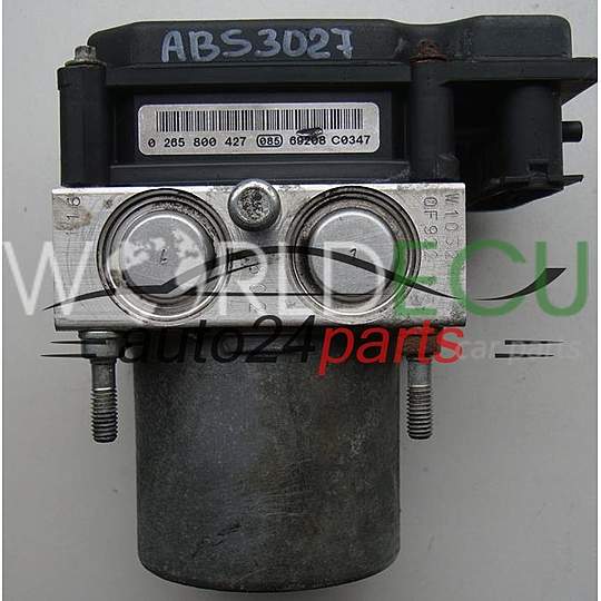 ABS POMPA CENTRALINA CITROEN PEUGEOT BOSCH 0 265 231 550, 0265231550, 1400513280, 0265800427