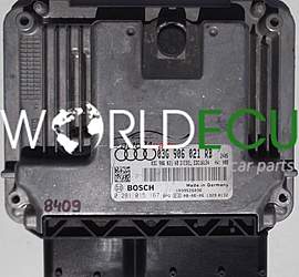ECU ENGINE CONTROLLER AUDI A3 1.9 TDI, BOSCH 0 281 015 167, 0281015167, 03G 906 021 RB, 03G906021RB, 03G906021AB, EDC16U34
