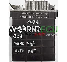 ECU ENGINE CONTROLLER MERCEDES W201 2.0 E A0065450032, 0065450032, A 006 545 00 32, BOSCH 0280800220, 0 280 800 220