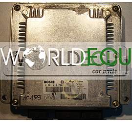 CENTRALINA MOTORE 0281010766 / 9643526080 / EDC15C2 97 / 28FM0326