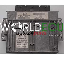 CALCULATEUR MOTEUR PEUGEOT 206 1.4 SAGEM 21585264-8 A, 215852648A, 96 569 727 80, 9656972780, 9655659480