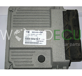 MOTORSTEUERGERÄT ECU STEUERGERAT OPEL CORSA 1.3 CDTI Z13DTJ MAGNETI MARELLI MJD 6O3.S4, MJD6O3S4, MJD603S4, GM 55195814 CP, 55195814CP, 71600.160.02, 7160016002