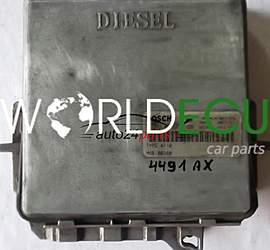 ECU ENGINE CONTROLLER ROVER 800 2.5 SDI BOSCH 0281001417, 0 281 001 417 TYPE 4110 MSBi00380